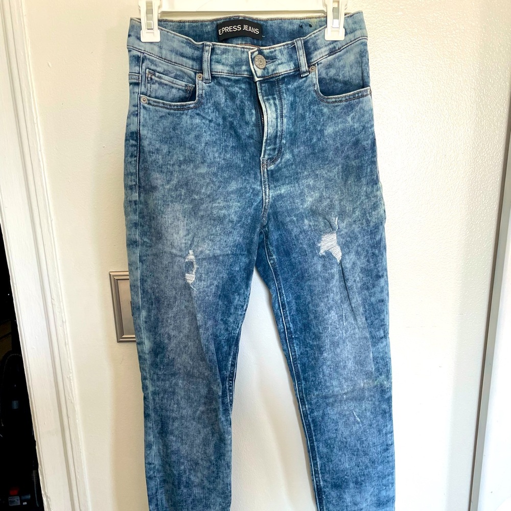 Express Stretchy High Waist Jeans